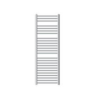 BADHEIZKÖRPER Sahara 500x1500 mm Chrome gebogen mit Seitenanschluss - Chromfarben, Metall (50/150/5cm) - LuxeBath