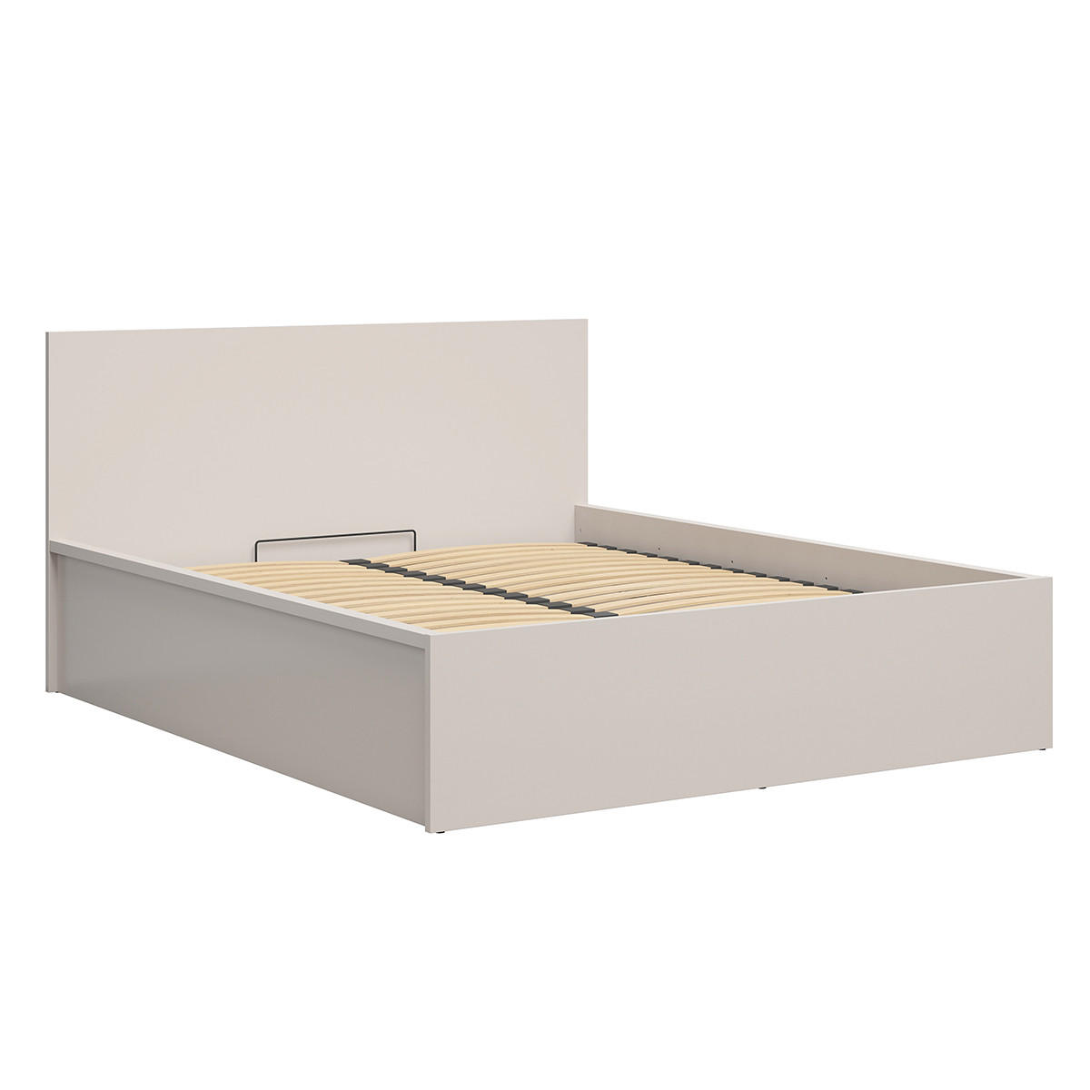 BOXBETT 160/200 Edwin Kaschmir - Beige, Holzwerkstoff (160/200cm) - Petits-meubles