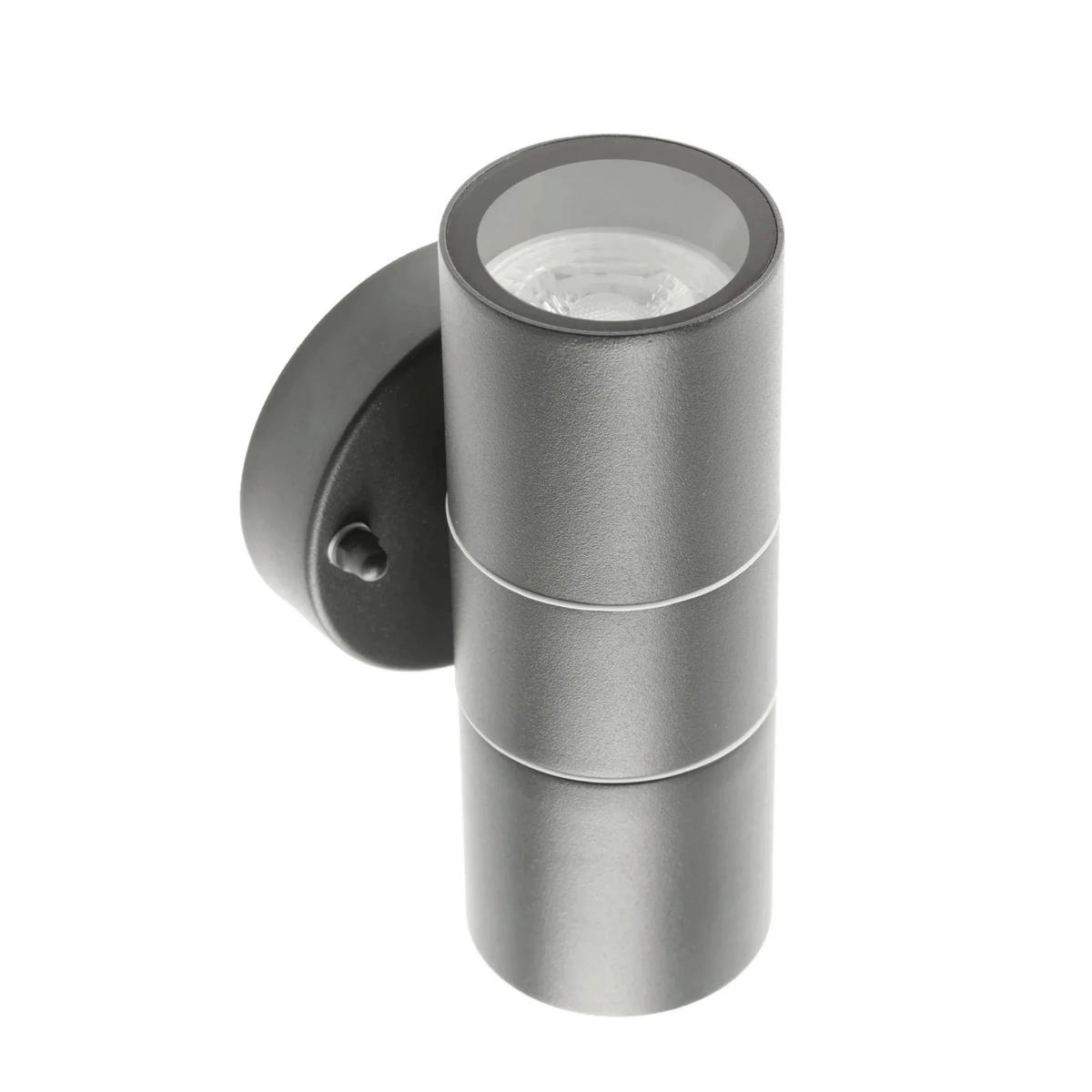 AUSSENWANDLEUCHTE MIA Dunkelgrau Edelstahl GU10 Auf und Ab IP44 - Dunkelgrau, Metall (9/16.5/8.5cm) - CGC Europe
