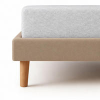 BIBER-SPANNBETTLAKEN 90x200 - 100x200 cm Made in Germany! Warme Winter Flanell Bettlaken aus 100% Baumwolle, Spannbetttuch Weißgrau - Creme, Textil (90/200cm) - Carpe Sonno