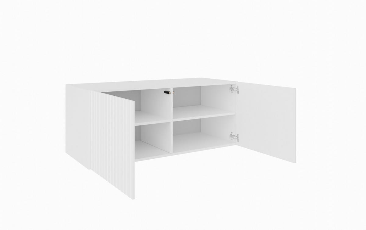 TV-SCHRANK MIO - Weiß, Holzwerkstoff (100/41/40cm) - Meblini