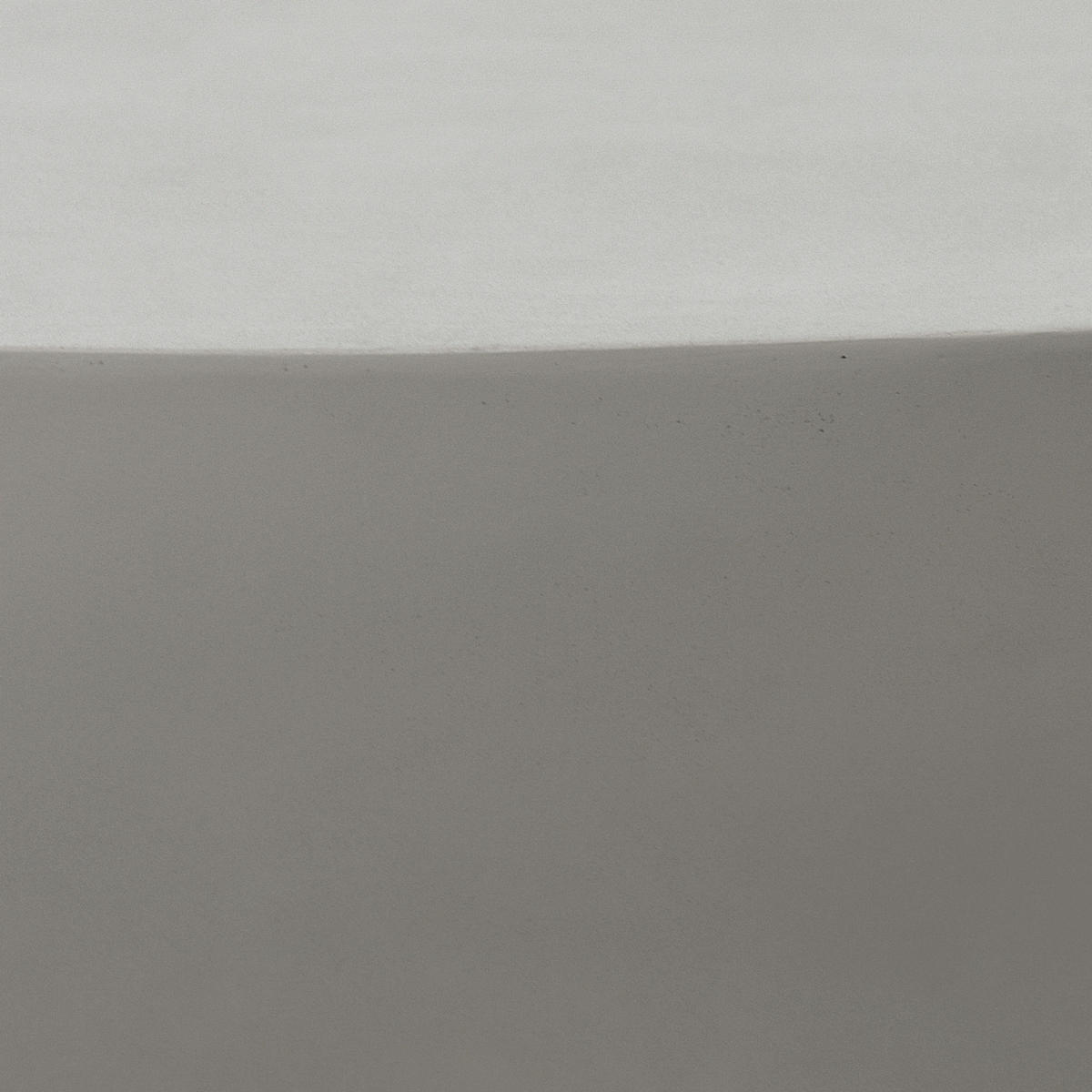 COUCHTISCH IKARIA aus Zement 107 x 100 x 41 cm - Grau, Naturmaterialien (107/100/41cm) - Elementi