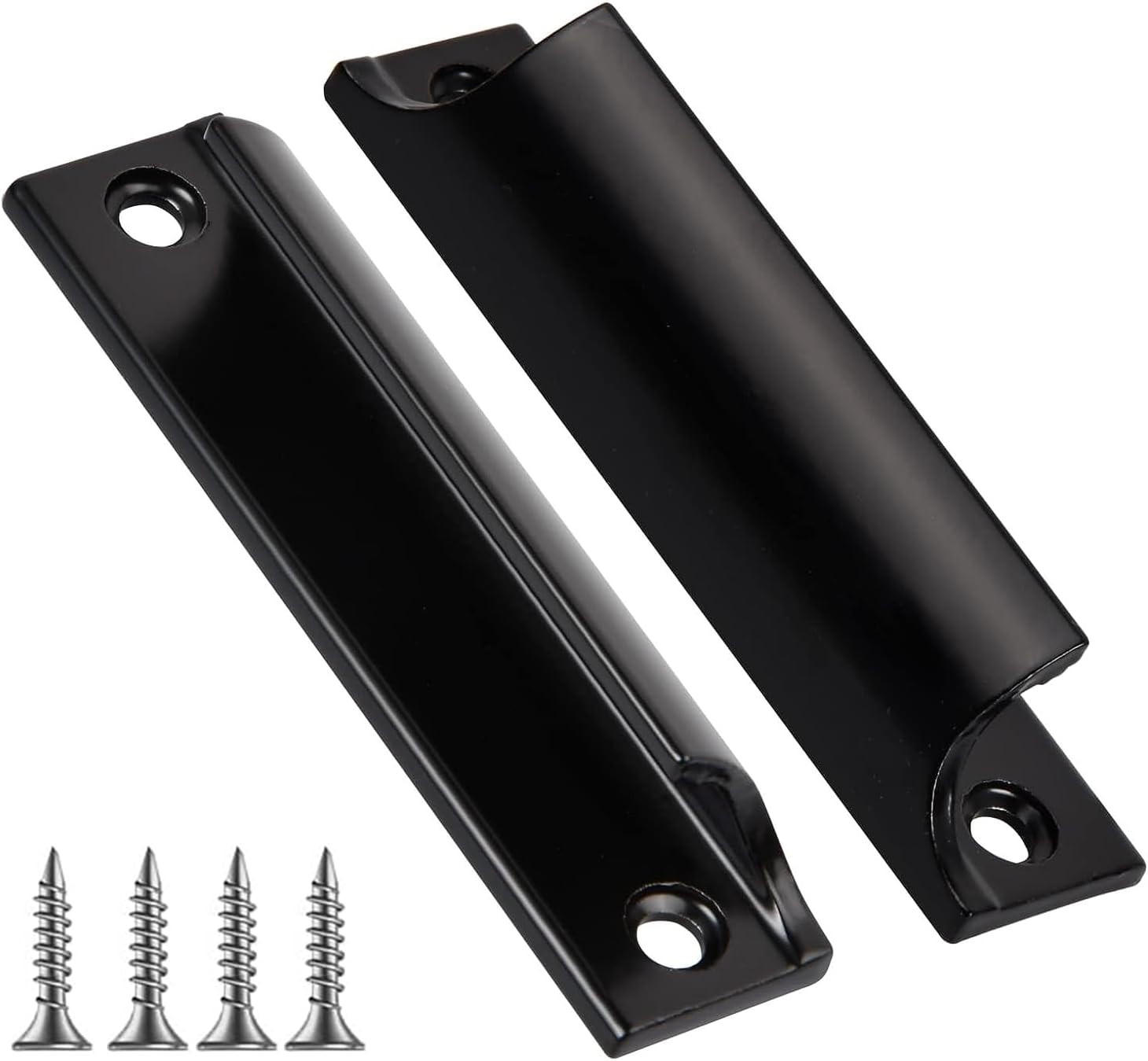 MÖBELGRIFF Schwarz 2er-Set 90 mm - Schwarz, Metall (2/2/9cm)