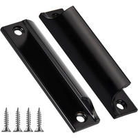 MÖBELGRIFF Schwarz 2er-Set 90 mm - Schwarz, Metall (2/2/9cm)