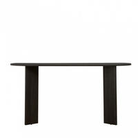 KONSOLENTISCH - Schwarz - Schwarz, Holz (150/35/75cm) - Drawer