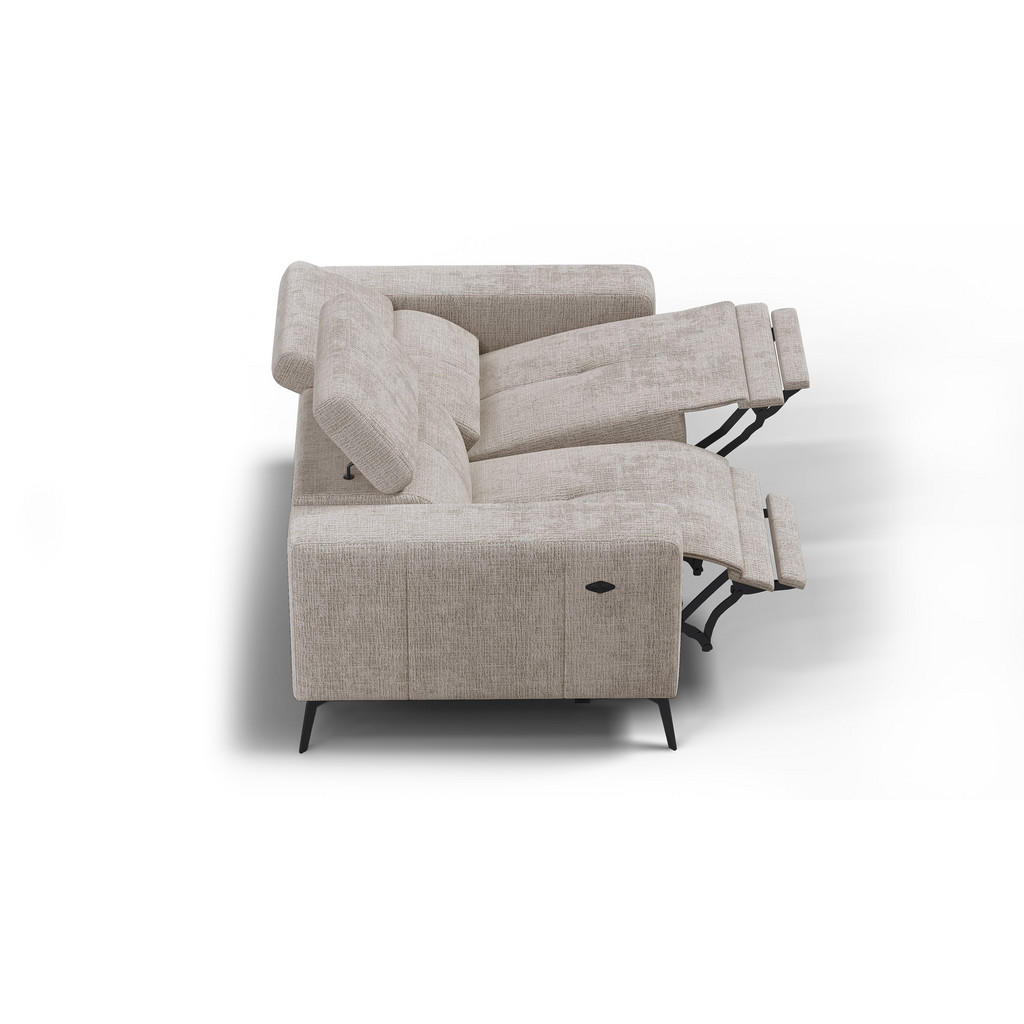 Thumbnail - Courtois Laville Relaxsofa, Beige, Textil, 164x82x103 cm, Wohnzimmer, Sofas & Couches, Sofas, Heimkino Sofas