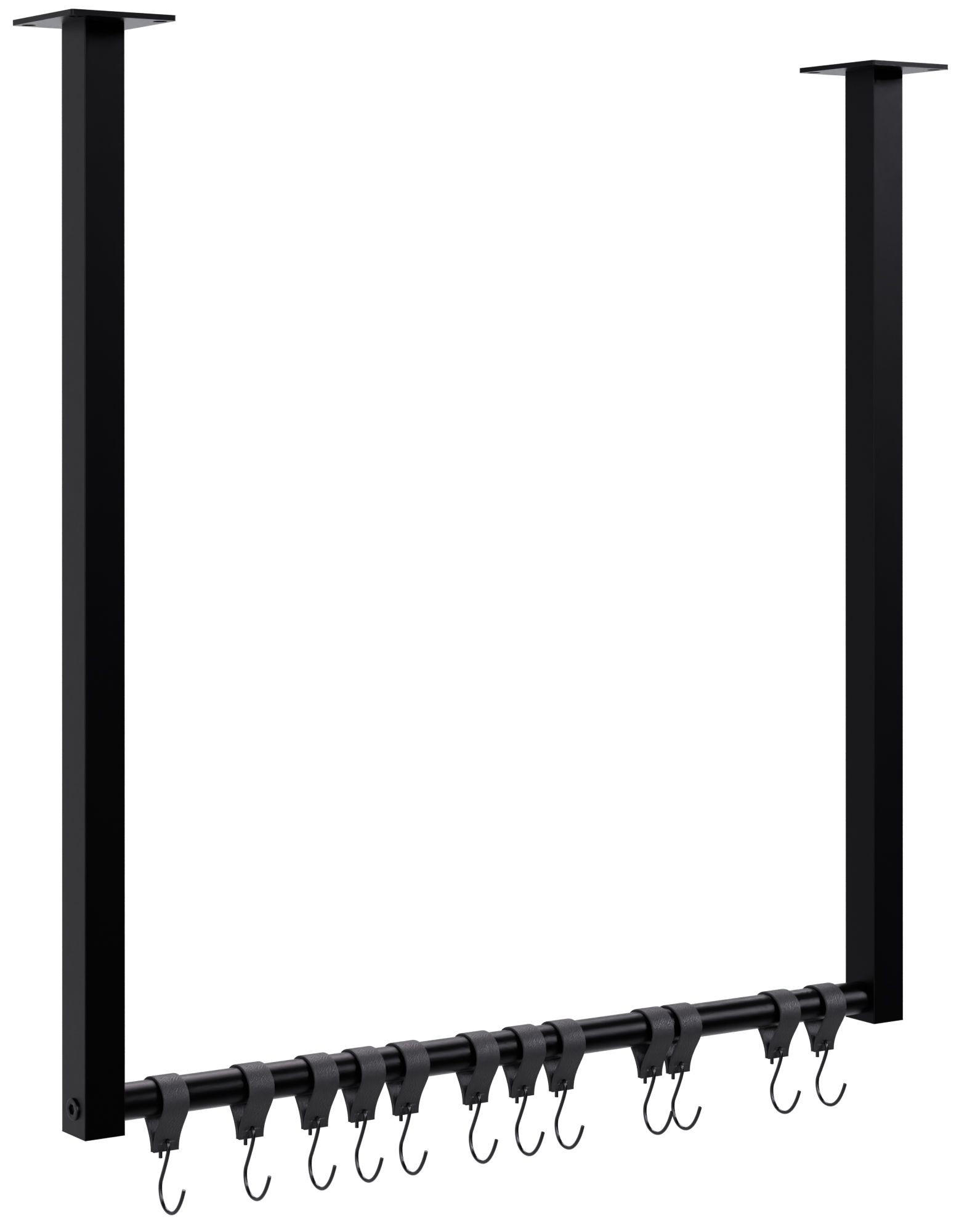 KLEIDERSTANGE Metall Schwarz - Schwarz, Metall (60/60/7cm) - CLP