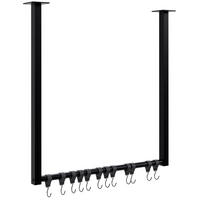 KLEIDERSTANGE Metall Schwarz - Schwarz, Metall (60/60/7cm) - CLP