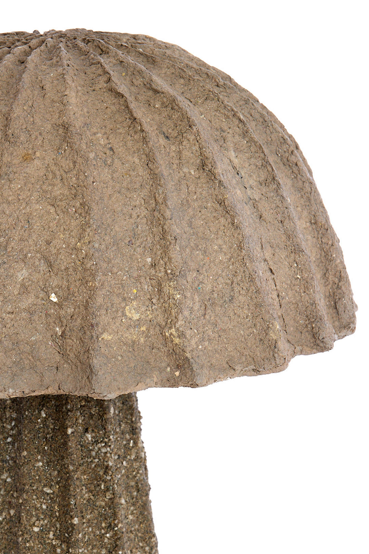 TISCHLAMPE Christio Grau Ø36/48 cm - Grau, Papier (36/36/48cm) - Light & Living