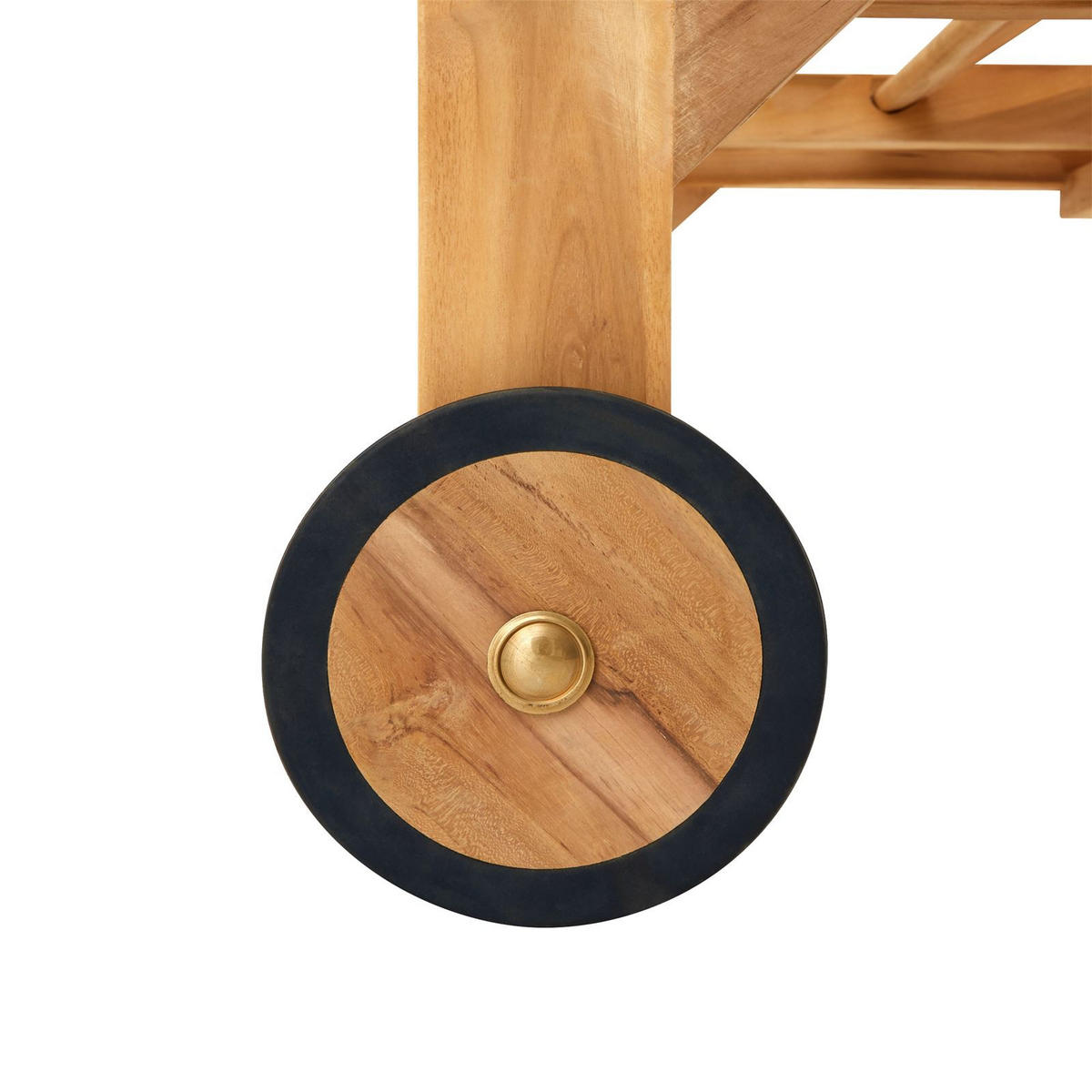 SONNENLIEGE GRANADA - Naturfarben, Holz (65/39/200cm) - CARO-Möbel