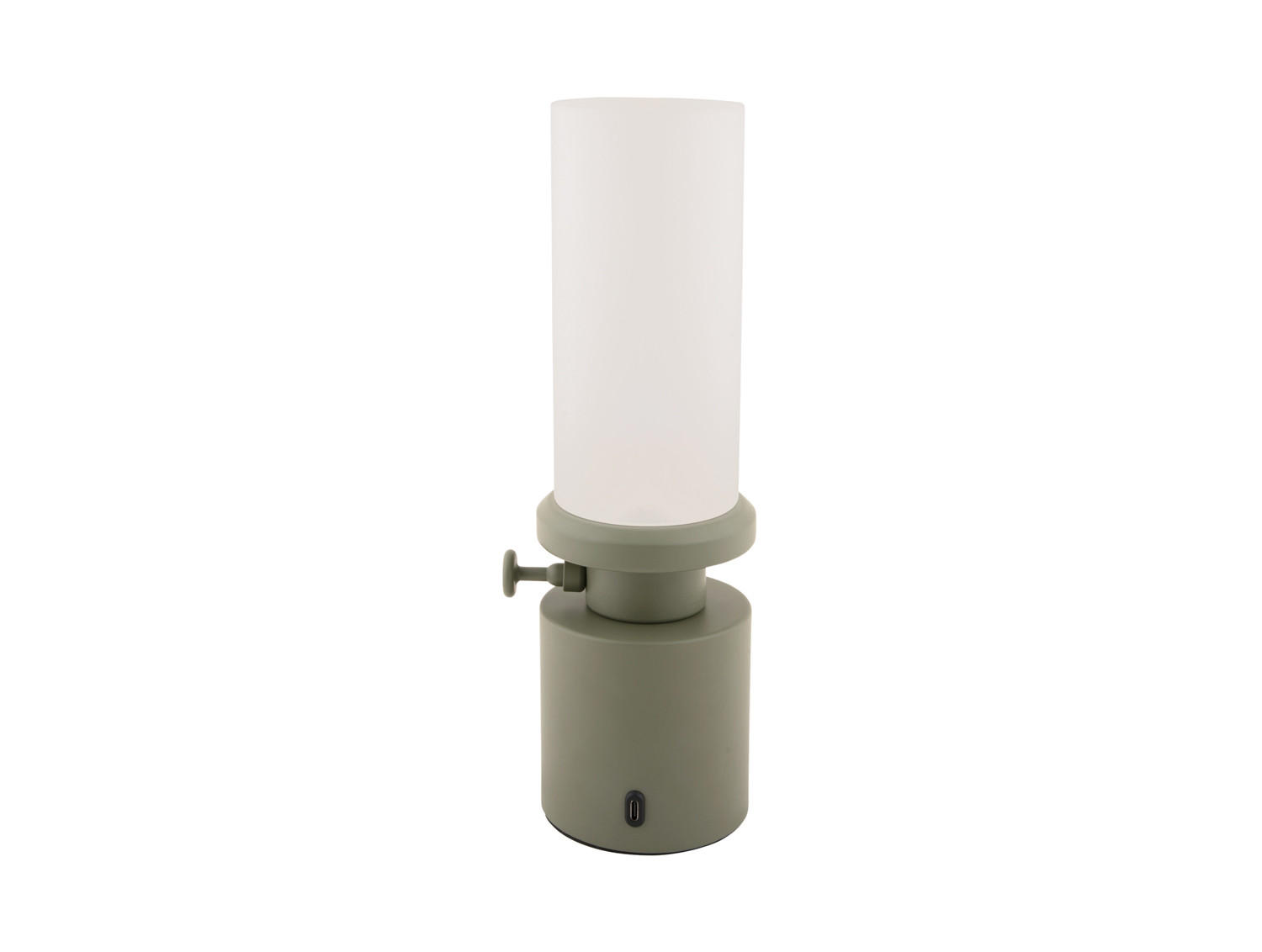 TISCHLAMPE Camp LED 7.8/7.8/29.5 cm - Grün, Metall (7.8/7.8/29.5cm) - Leitmotiv