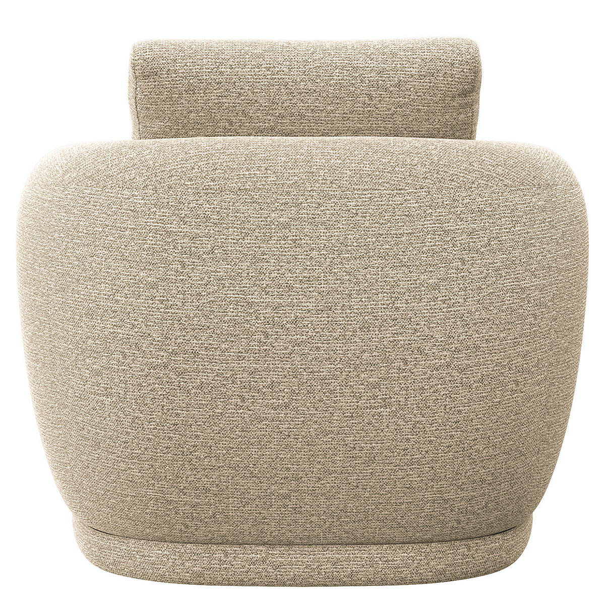 SESSEL - Beige/Creme, Kunststoff/Textil (92/74/90cm) - home24