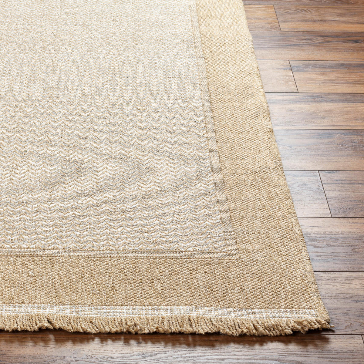 OUTDOORTEPPICH Jute-Optik 120x170 cm Beige - Braun, Kunststoff/Textil (120/170cm) - LIVABLISS