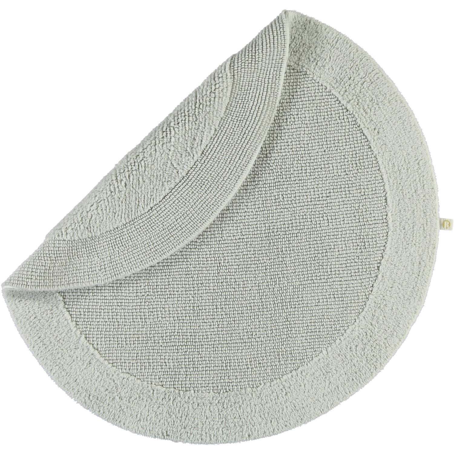 Rhomtuft Badteppiche Grau 100x100 cm