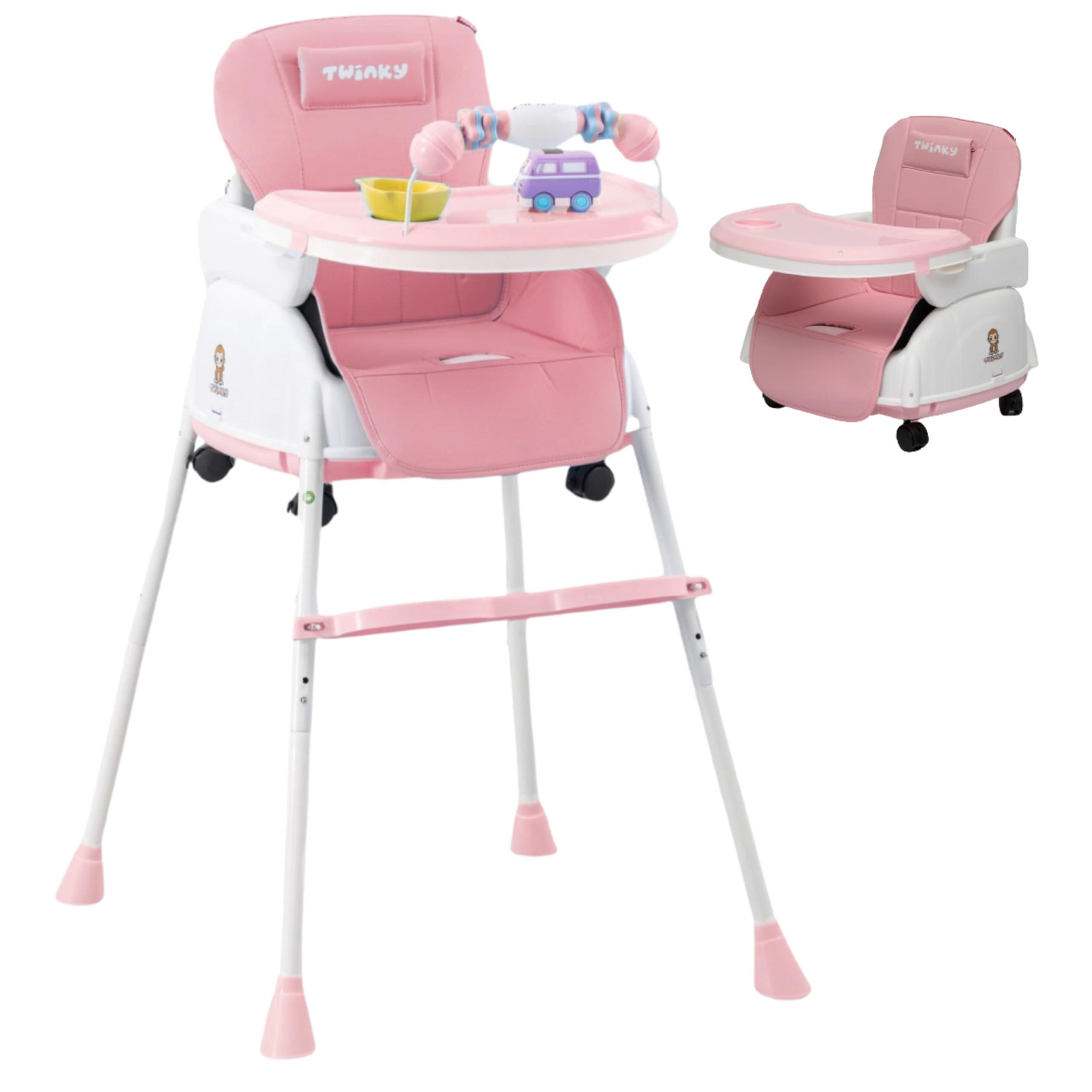 HOCHSTUHL 2-in-1-Kinderwagen Set Rosa - Pink, Kunststoff (54/95/52cm) - Twinky