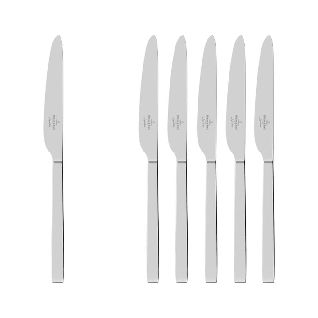 TAFELMESSER La Classica silber 240 mm 6er Set - Silberfarben, Metall (26.5cm) - Villeroy & Boch