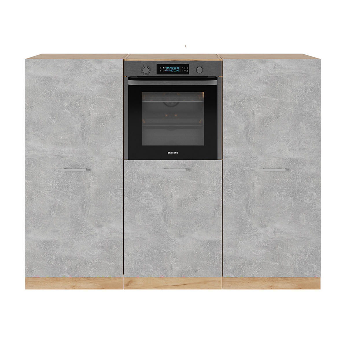 Honigeiche/Grau, Holzwerkstoff (180/81.6/46cm) - Vicco