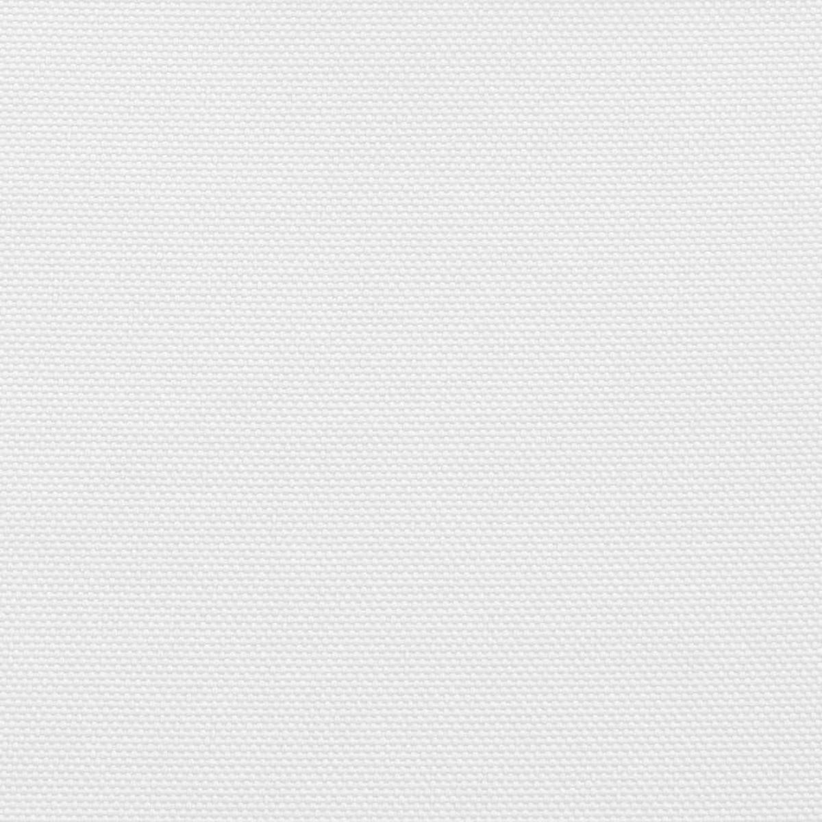 SONNENSEGEL Oxford-Gewebe Rechteckig 5/8 M Weiss - Weiß, Textil (500/800cm) - vidaXL
