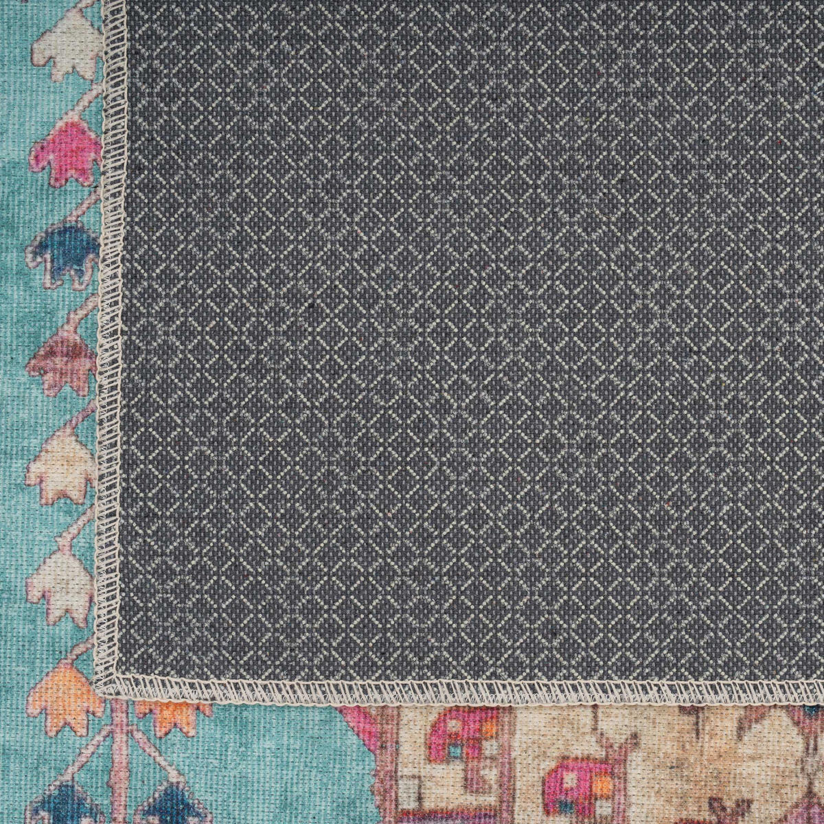 FLACHWEBETEPPICH Clarissa Multi - Pink, Textil (60/240cm) - Kukoon Rugs