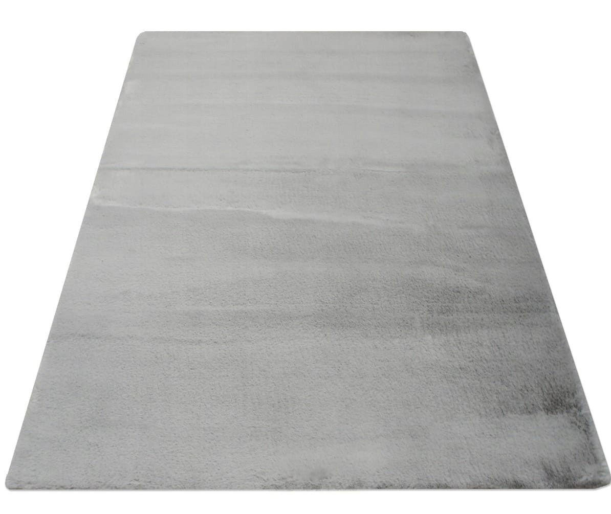 XXXLutz Teppich, Grau 140x200 cm