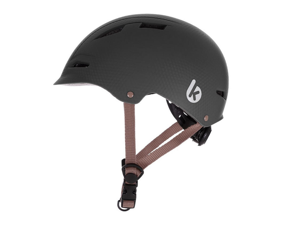 KINDERHELM 46-56 schwarz 46-56 cm, 9 Öffnungen, verstellbare Gurte, ab 2 Jahren, Kinderhelm - Schwarz, Kunststoff (21/25cm) - Kikka boo