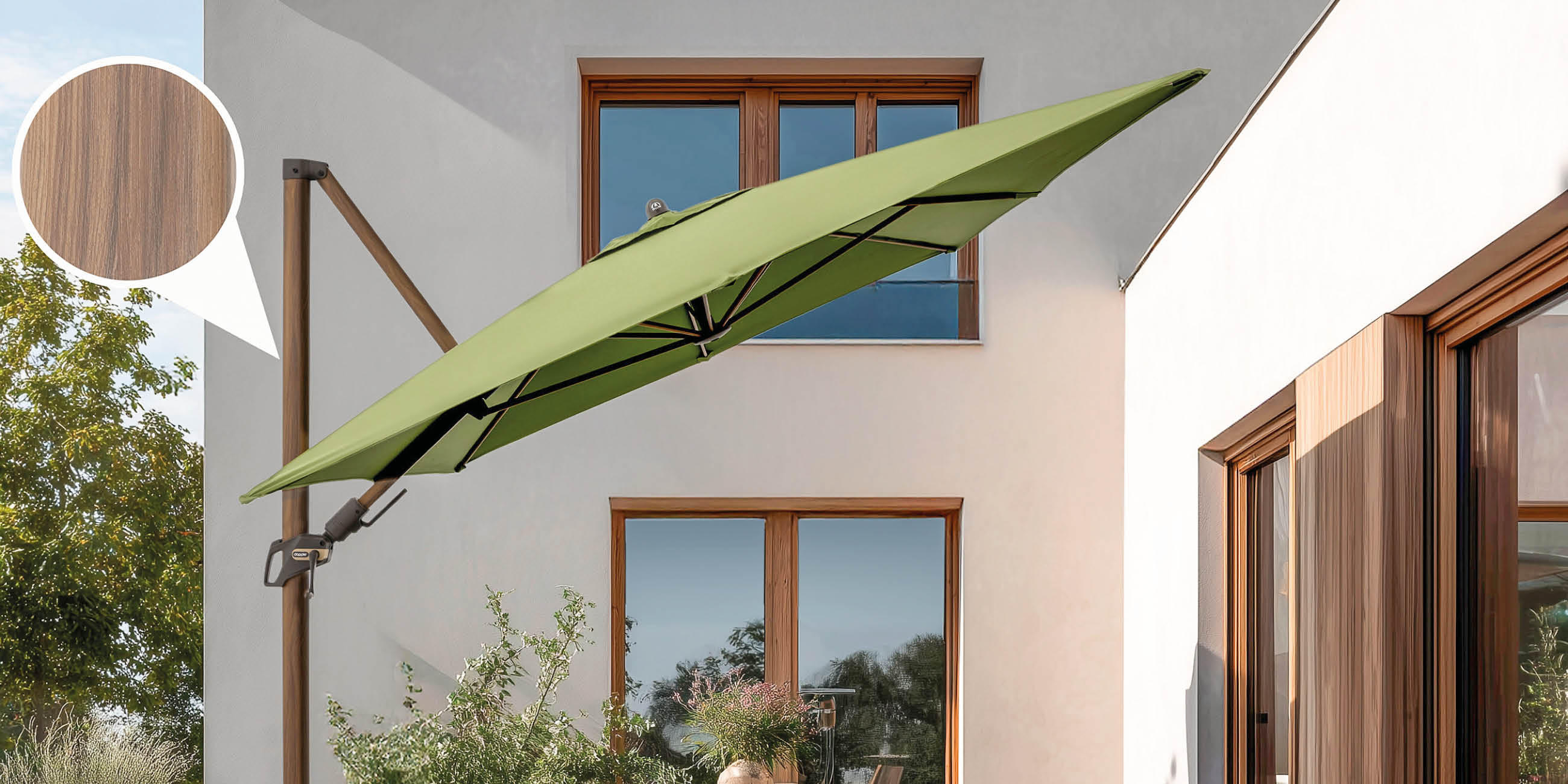 Moderne Sonnenschirme 