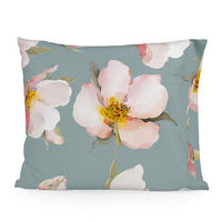 KISSENBEZUG spring blossom 60x70 cm mehrfarbig - Multicolor, Textil (60/70cm) - Happy Friday