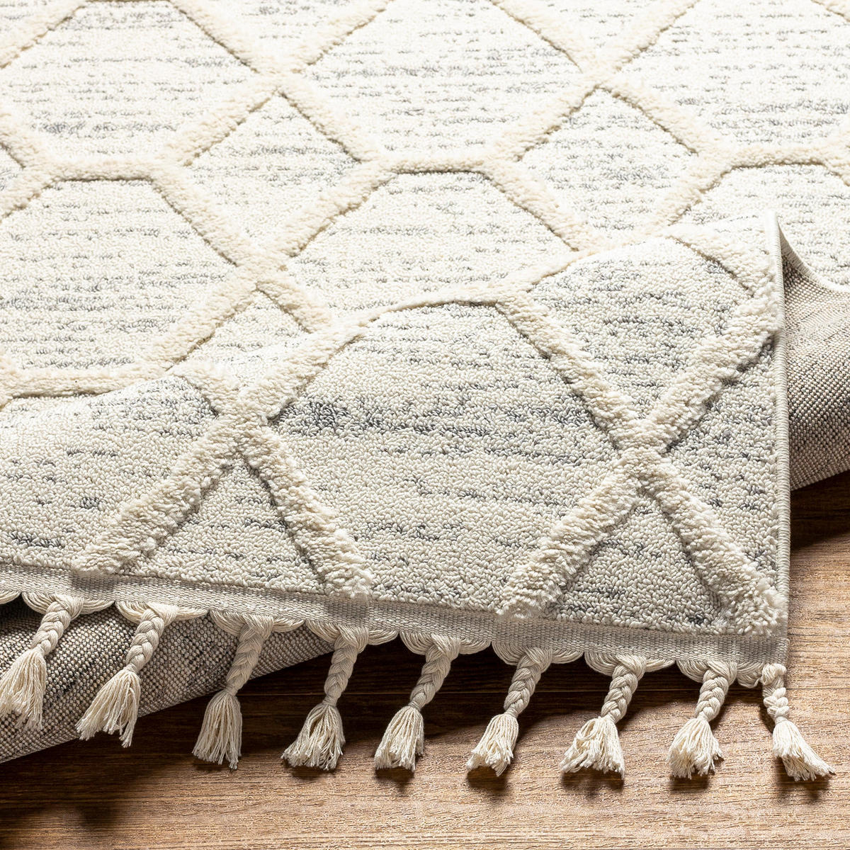 KURZFLORTEPPICH 160/213 cm Grau - Grau, Naturmaterialien/Textil (160/213cm) - LIVABLISS