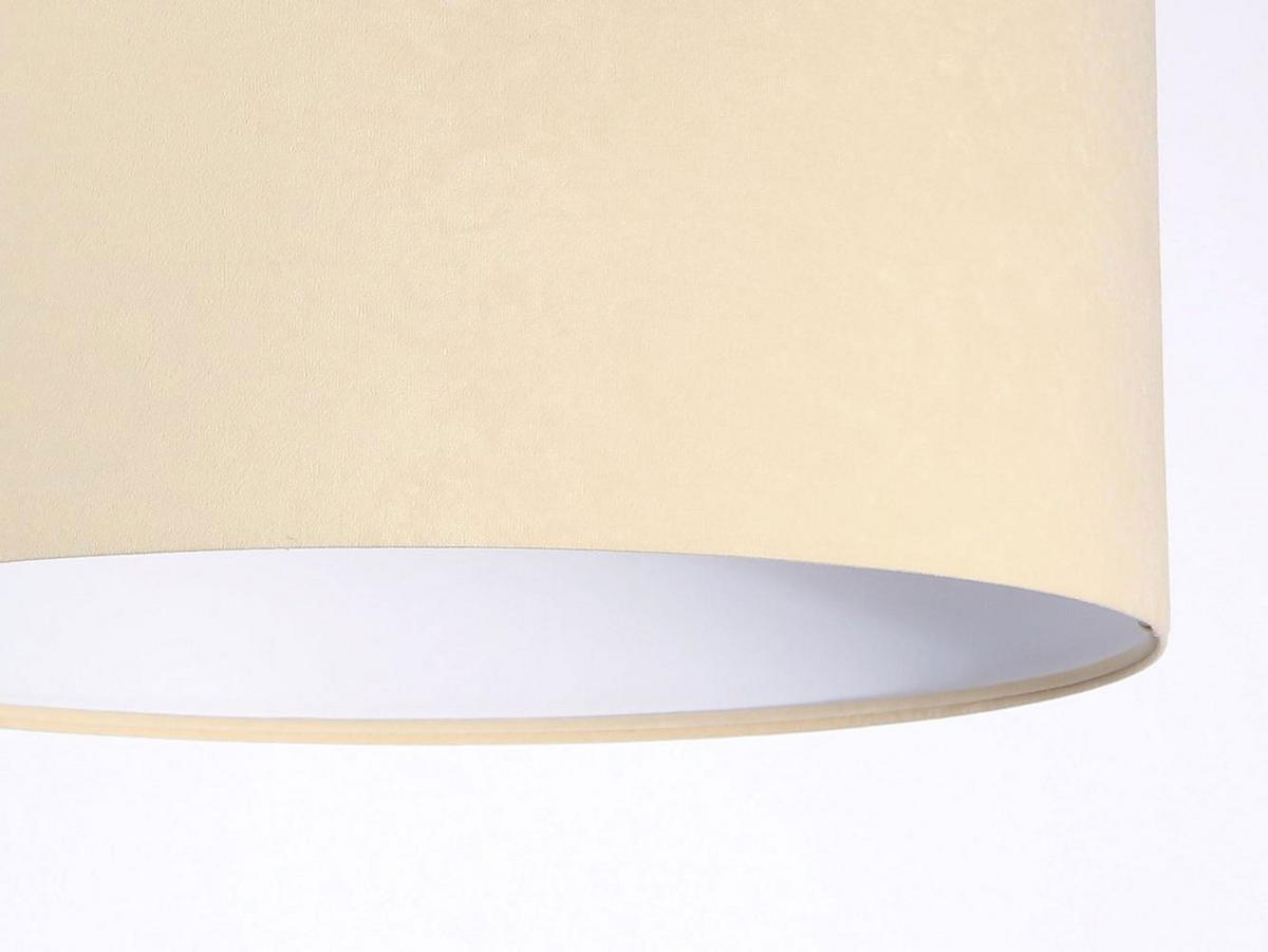 HÄNGELEUCHTE Weiß 60/30 cm - Beige/Weiß, Kunststoff (60/1.1/30cm) - ONZENO