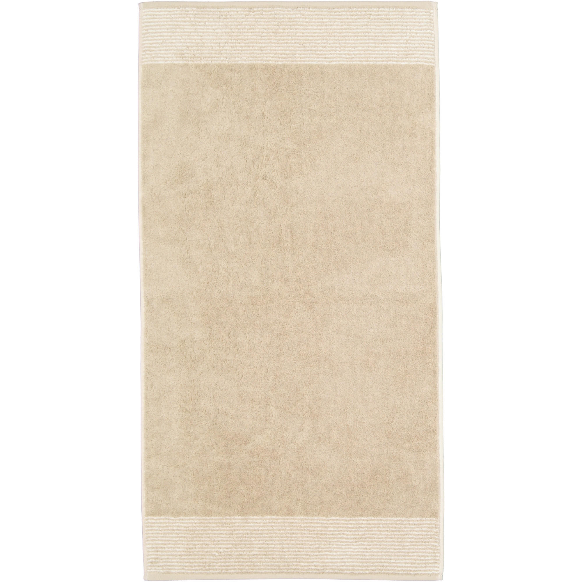 HANDTÜCHER LUXURY HOME TWO-TONE 590 SAND - 33 - Beige, Textil (30/30cm) - Cawoe