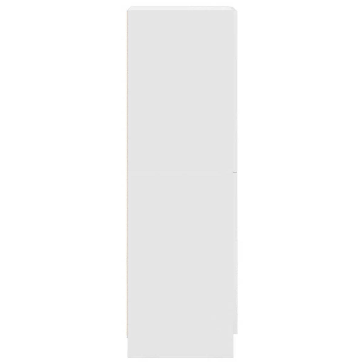 KÜCHENUNTERSCHRANK mit 1 Tür, 4 Ablagen 38/41,5/131,5 cm aus Holzwerkstoff Weiß - Weiß, Holz (38/131.5/41.5cm) - vidaXL