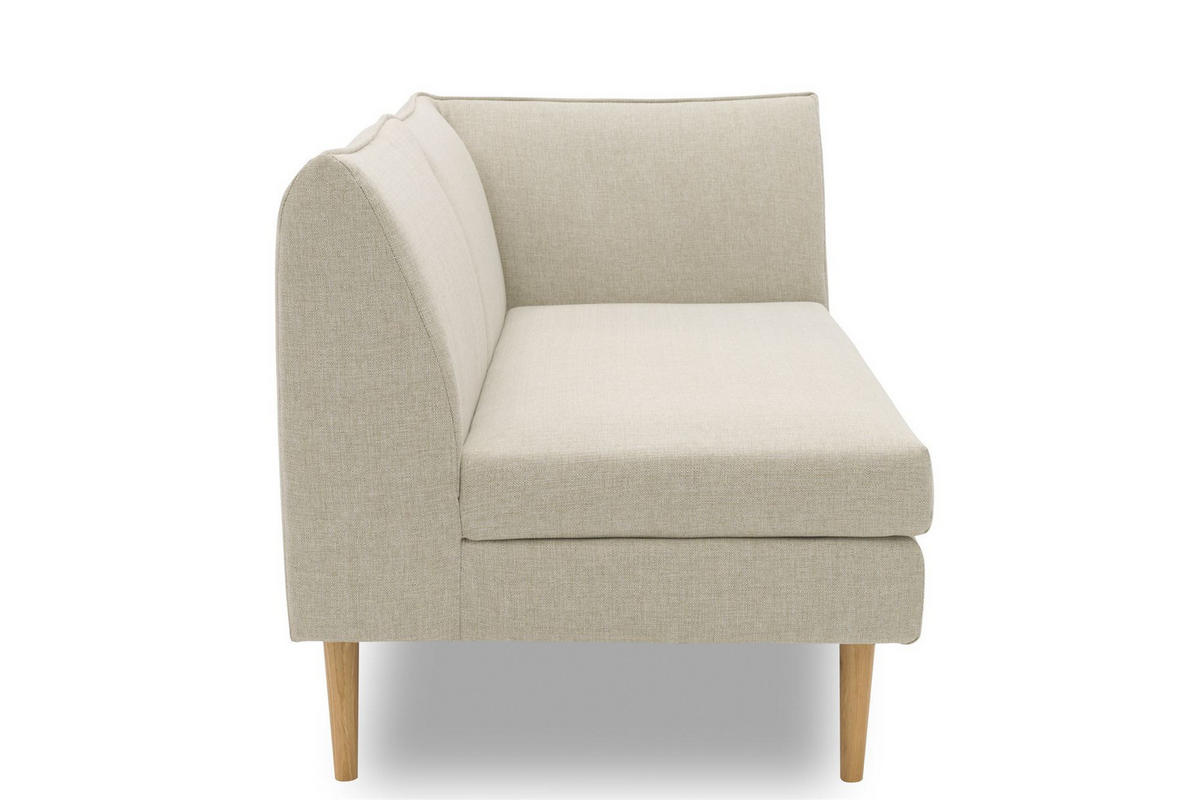 GARTENLOUNGE-SOFA 2-Sitzer Rechts Braelyn 159x82x82 Outdoorbezug sand - Sandfarben, Kunststoff (82/82/159cm) - 58aufmkessel