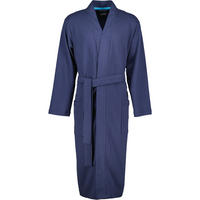 BADEMANTEL HERREN KIMONO 816 MARINE - 14 - Blau, Textil (XLnull) - Cawoe
