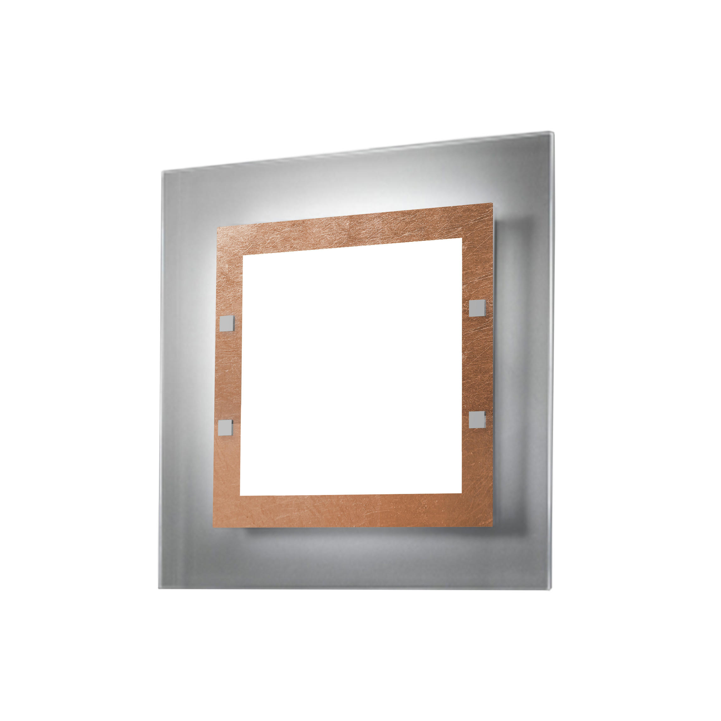 Lumicom Deckenleuchte Kupfer 55x6x55 cm