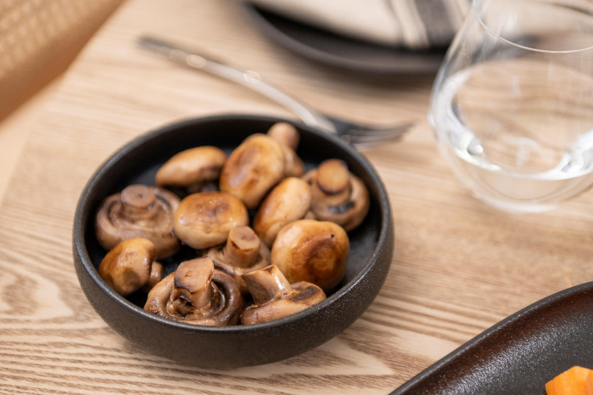 KERAMIKTELLER Robust 15,5 cm - Schwarz, Keramik (15.5cm)