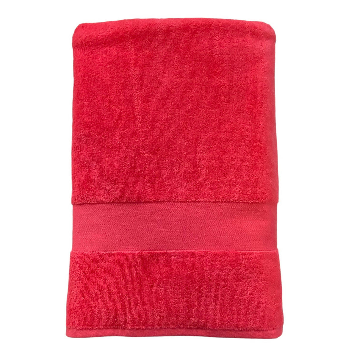 BADETUCH Velours uni Classy Paradise 90x180 500g/m² - Pink, Textil (90/180cm) - LE COMPTOIR DE LA PLAGE