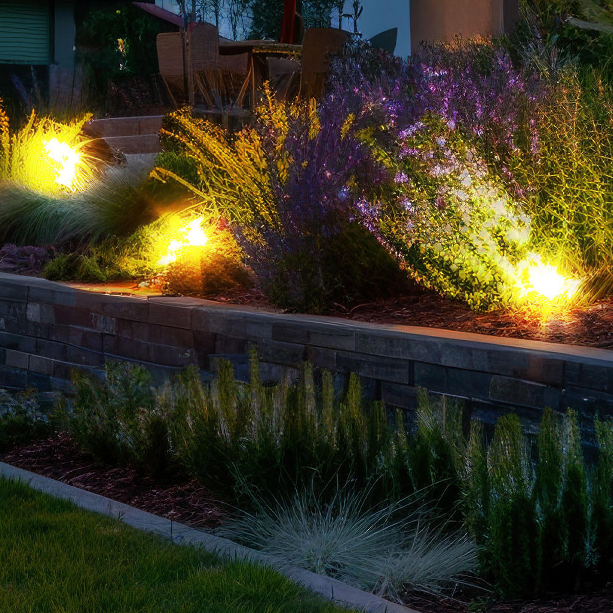 LED AUSSEN-WANDLEUCHTE MOA Schwarz 2er Set - Schwarz, Kunststoff (7.2/17/8.5cm) - Globo Lighting