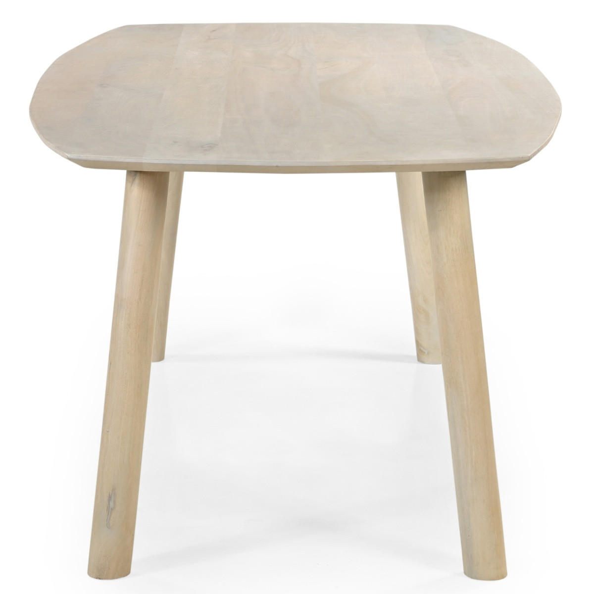 ESSTISCH oval aus Mangoholz 240 cm, natürlich - Braun, Holz (240/100/76cm) - Giga Meubel