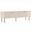 TV-MÖBEL 150 cm, Beige - Beige, Holz (40/50/150cm) - Oviala