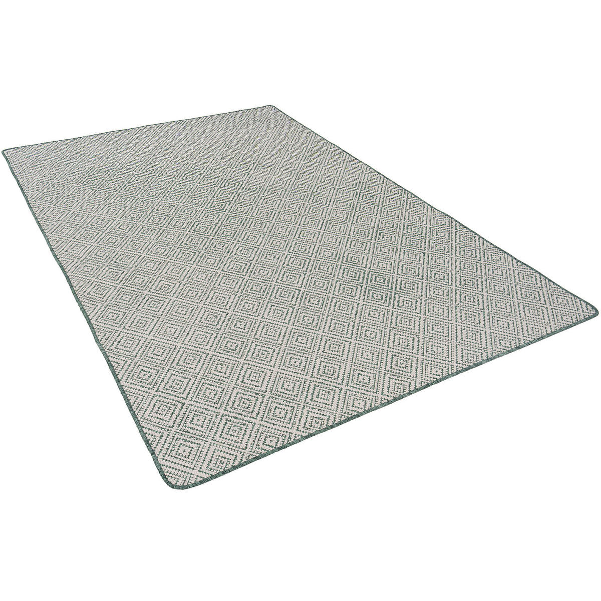 IN- UND OUTDOOR TEPPICH BEIDSEITIG NEWPORT MODERN - Grün, Textil (80/240cm) - Snapstyle