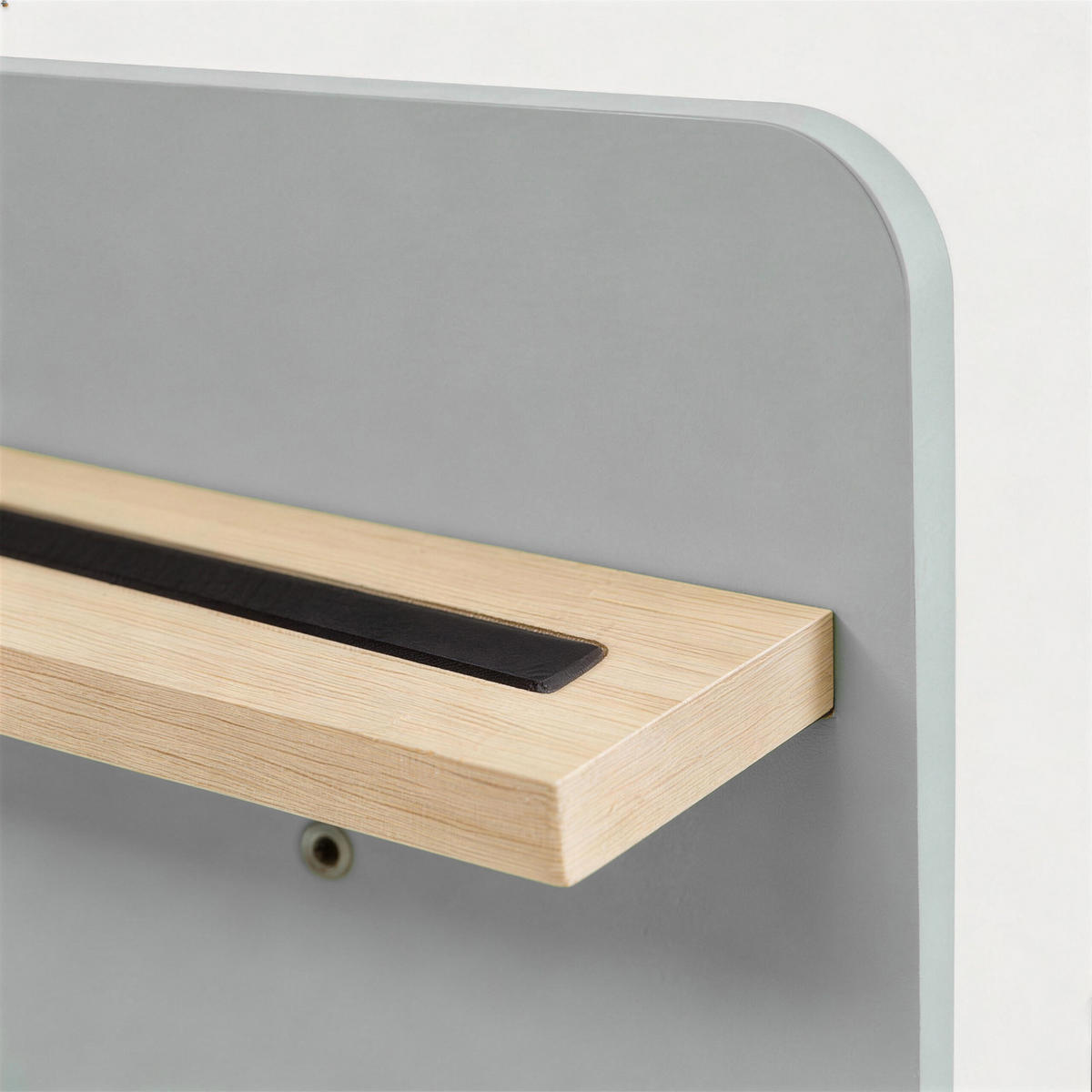 WANDBOARD Grau für 27 Figuren Toniebox Magnetstreifen - Grau, Holz/Holzwerkstoff (39/29/15cm) - Relaxdays