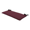 BANKKISSEN Canvas 140/48 cm - Dunkelrot, Textil (140/48/5cm) - Madison