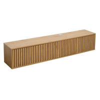 TV-SCHRANK, helles Holz - Beige, Holz (160/30/30cm) - Oviala