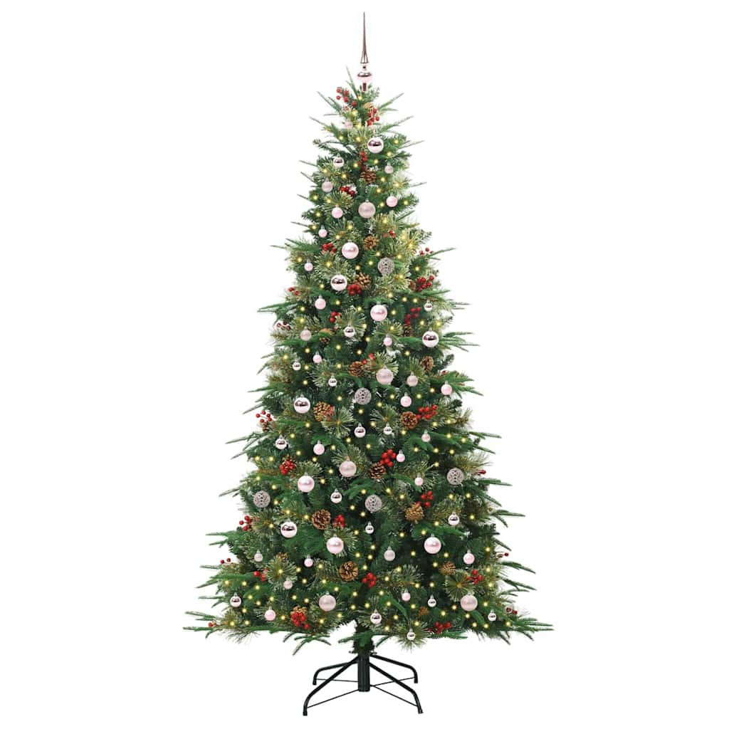 vidaXL Weihnachtsbaum Grün 240 cm