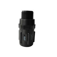 BEWÄSSERUNGSREGLER Druckminderer 30 PSI G3/4 - Schwarz, Kunststoff (1/1/1cm) - Weltevree