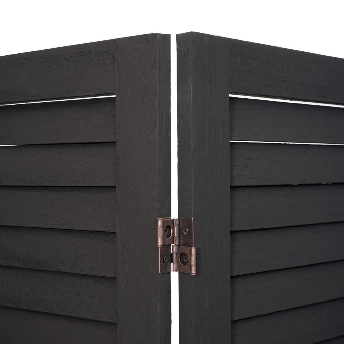 PARAVENT Anthrazit - Anthrazit, Holz (200/170/2cm) - MCW