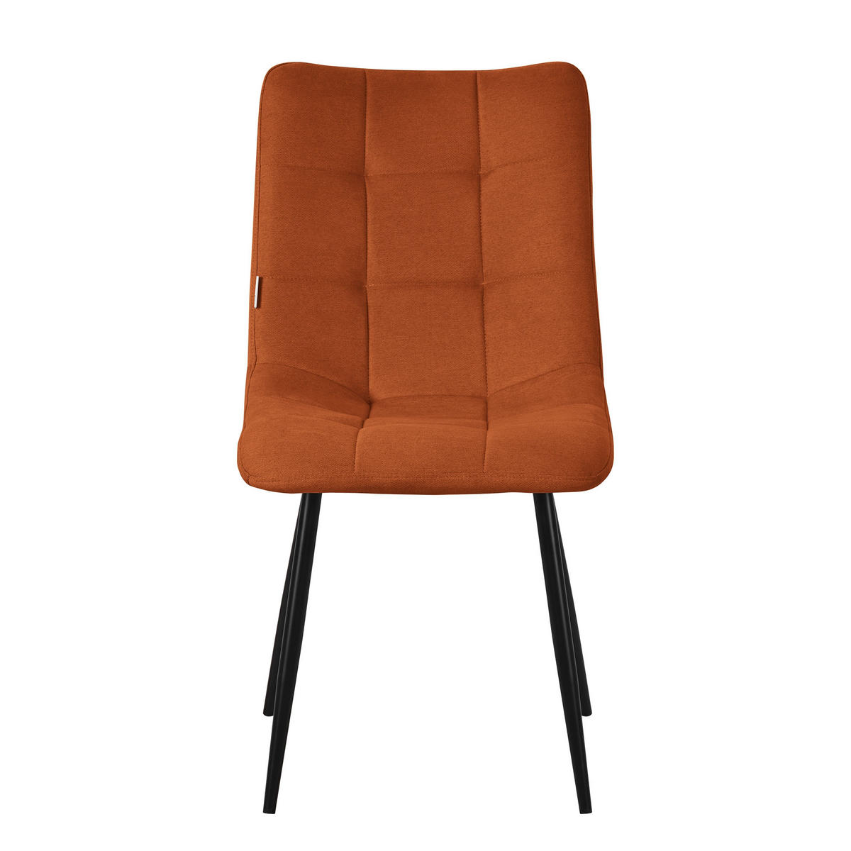 ESSZIMMERSTUHL 4er Set - Orange, Metall (49/89/60.5cm) - ML-DESIGN