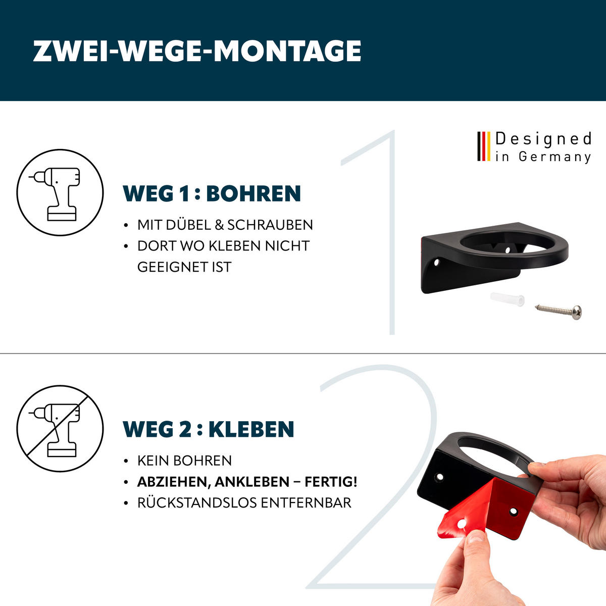 ZAHNPUTZBECHER SAVONA Softtouch, schwarz, rund - Schwarz, Kunststoff (9/11/9.5cm) - bremermann