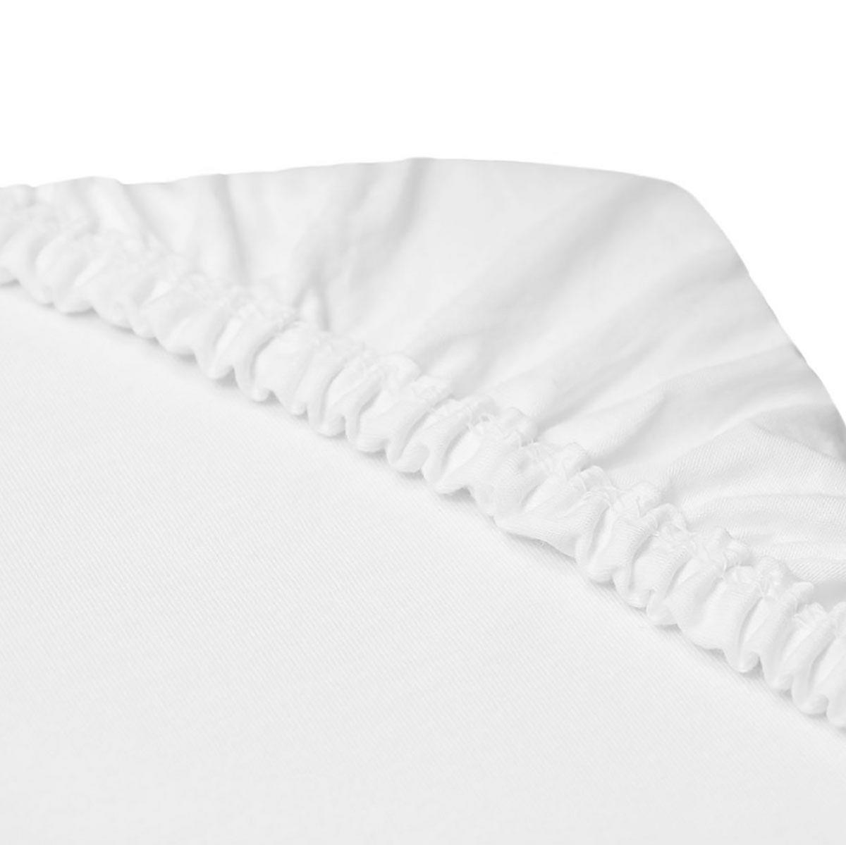 SPANNBETTLAKEN, 70x140 cm, 100% Baumwolle, Weiß - Weiß, Textil (70/140cm) - Zollner