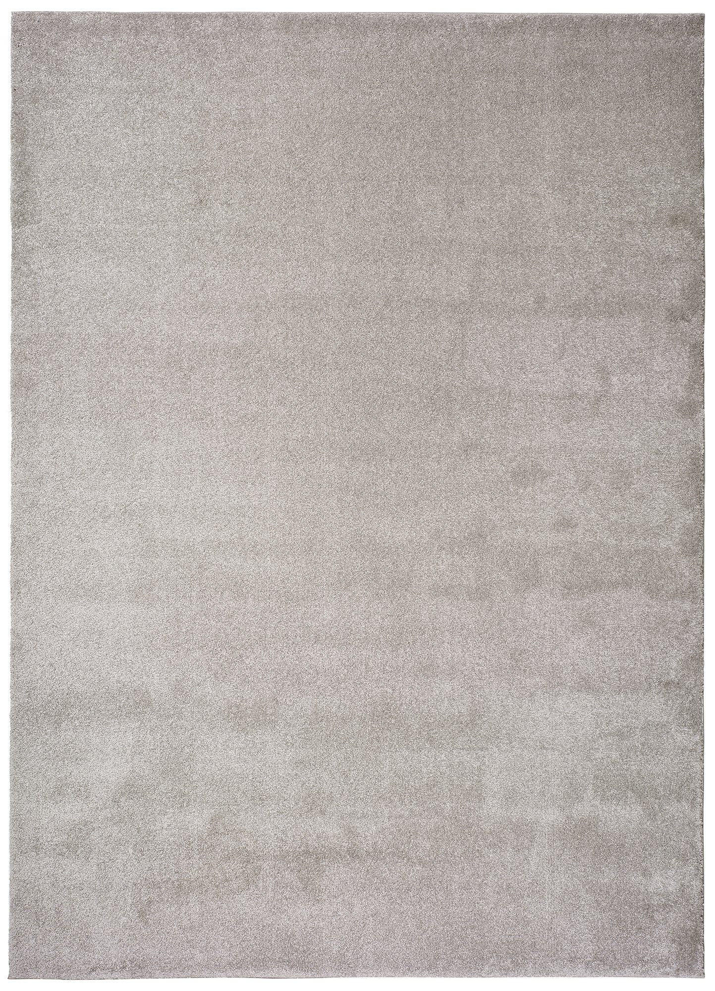 WEBTEPPICH Silber Montana 80/150 cm - Silberfarben, Naturmaterialien/Textil (80/150cm) - Atticgo